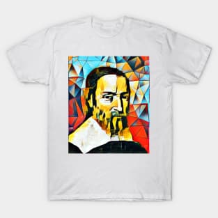 Nicolas Claude Fabri de Peiresc Abstract Portrait | Nicolas Claude Fabri de Peiresc Artwork T-Shirt